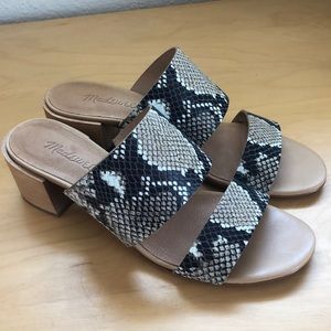 Madewell - Snakeskin Mule Sandal - 8
